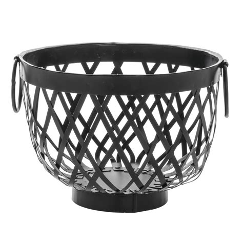 metal tobacco box round|HUBERT Tobacco Basket Black Metal .